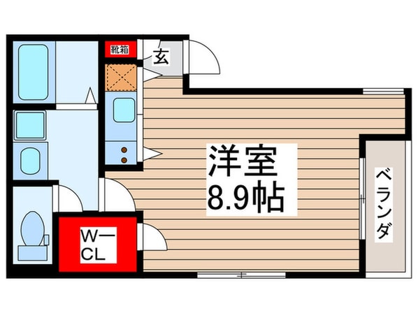 グランニール稲毛東Ⅱの物件間取画像